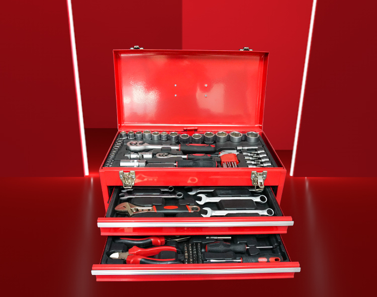 RTTOOL 103 Pcs Case Socket Wrench Tool Set,Tools Set Home Auto Repair