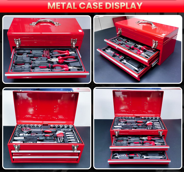 90pcs Super Hand Tools of in Metal Tool Set for Car Repair Tools