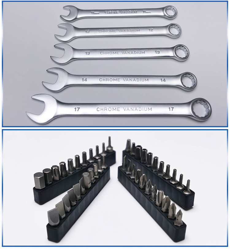 215Pcs Professional Mechanical Repair Socket Wrench Tool Set