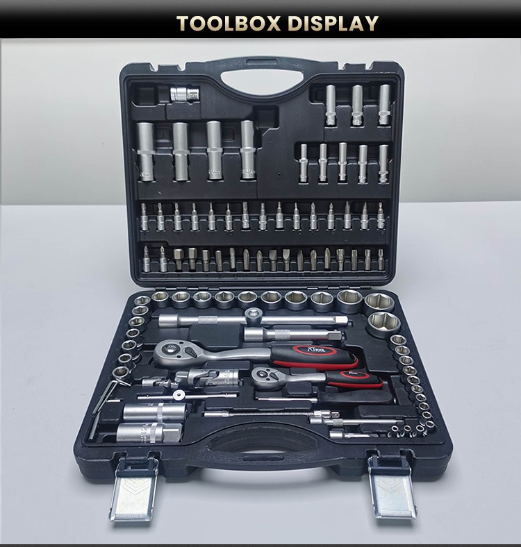 RTTOOL 94pcs Socket Tool Automobile Hand Tools Set Herramientas