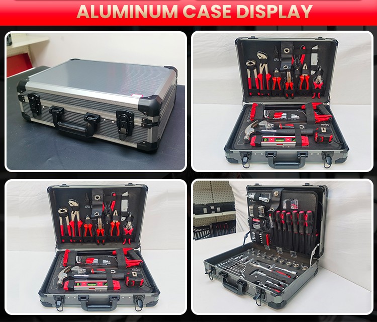 198pcs Car Repair Tools Set with Hand Tools and Socket Sets