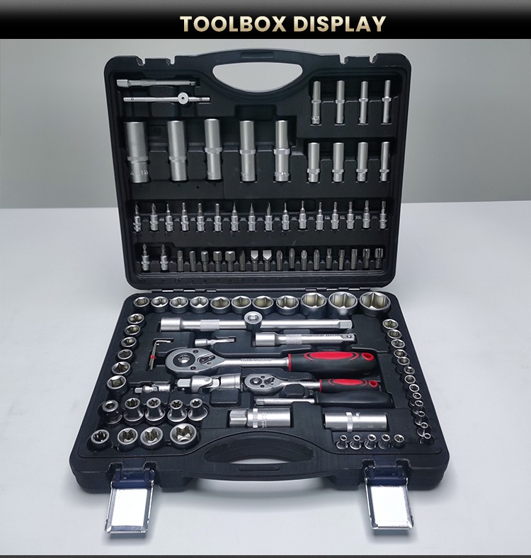 108pcs Professional Socket Screwdriver Bit Set Hand Tool Set