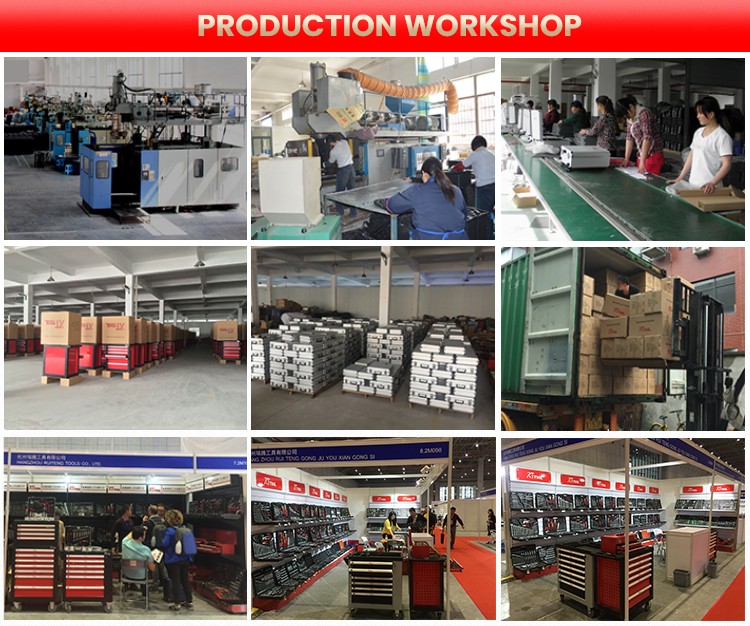 231pcs Workshop garage metal tool cabinet/tool trolley/ tool cart