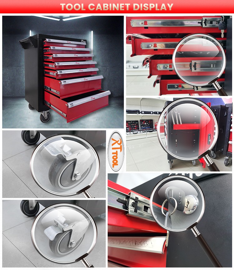 252PCS Heavy Duty Trolley Cabinet With Hand Tool Set 252PCS Heavy Duty Trolley Cabinet With Hand Tool Set