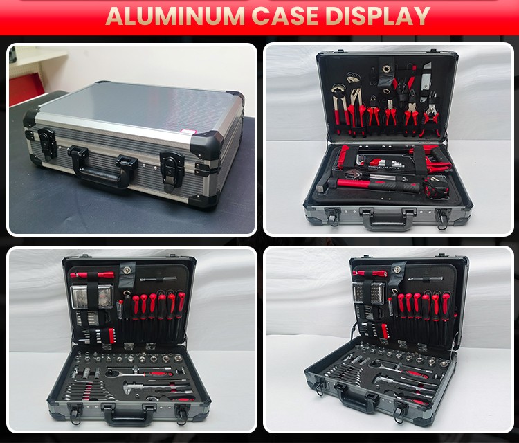 RTTOOL 156PC New Model Mechanical Tool Box Set With Hand Tools Kit