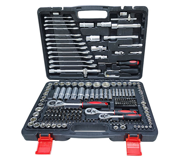 215Pcs Professional Mechanical Repair Socket Wrench Tool Set