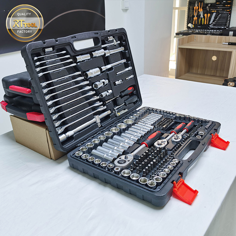 215Pcs Professional Mechanical Repair Socket Wrench Tool Set