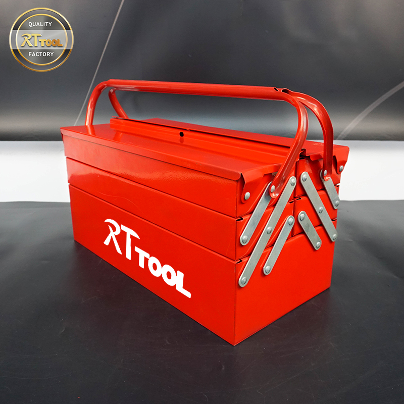 66pcs Household Metal Tool Box With Hand Tools and Workshop Tools