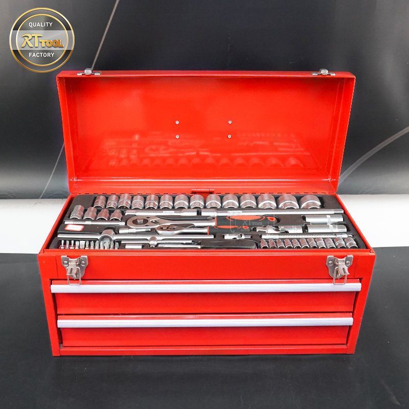 RTTOOL 117pcs Professional Tools Box Set Mechanic,Working Tools Set