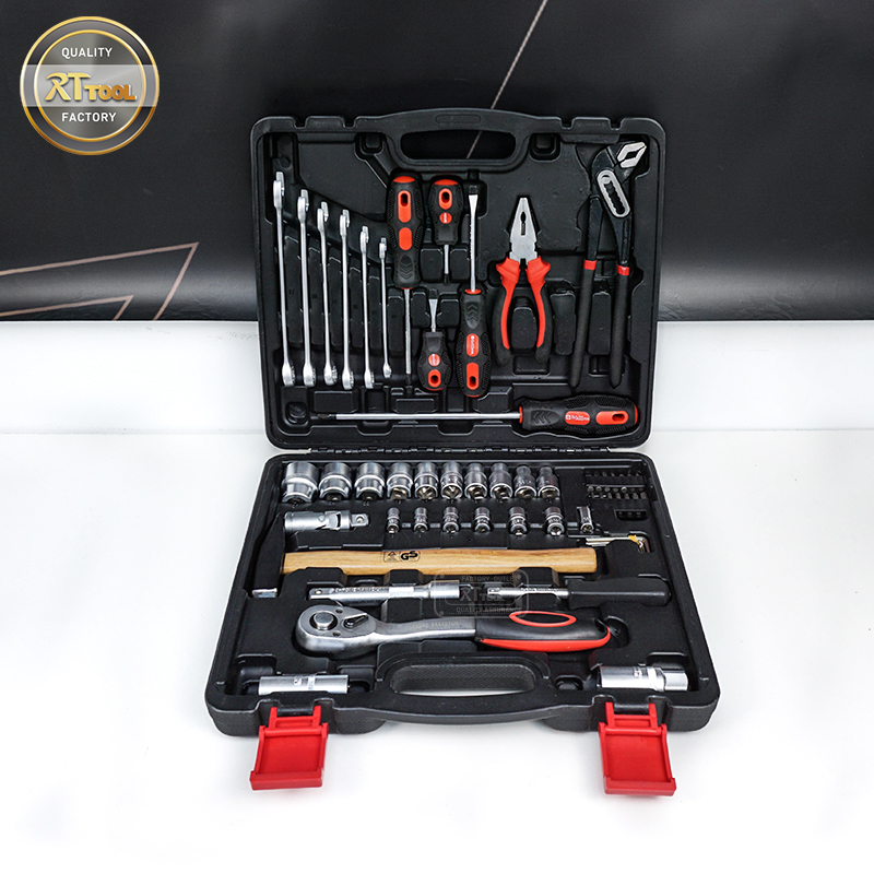 RTTOOL Hardware Tools Kit Set Professional Tool Kit Home,Socket Set Hand Tool
