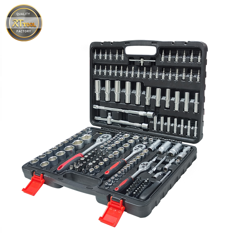 RTTOOL Professional Hand Tools Set Tool Hardware Box Mechanic herramientas