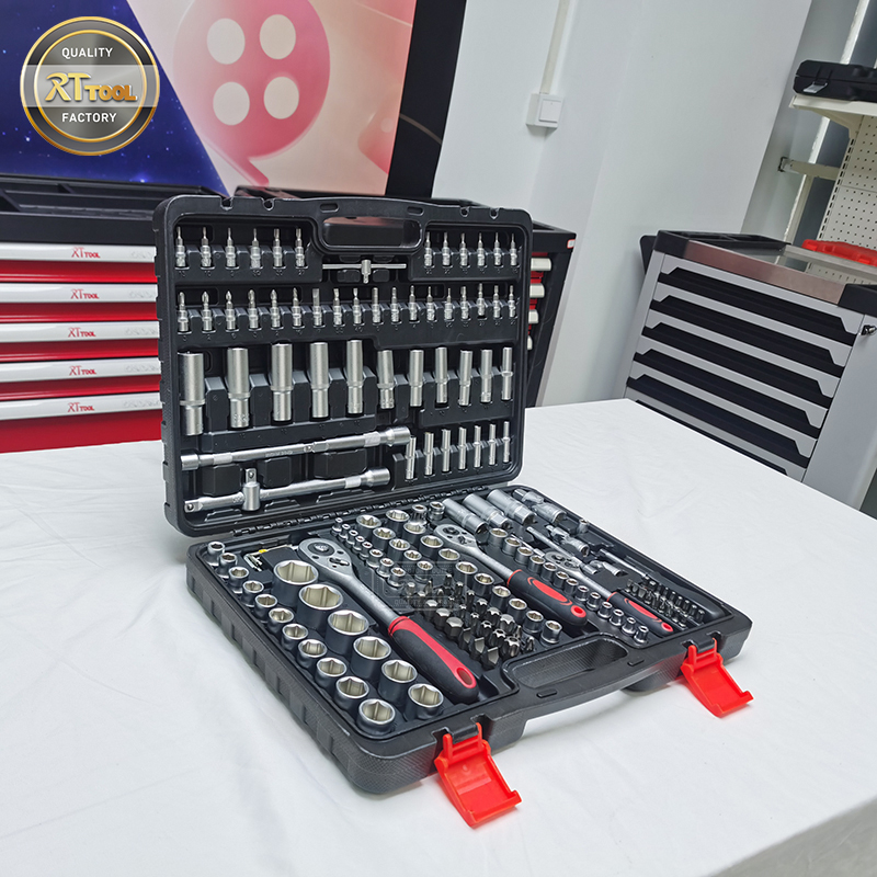 RTTOOL Professional Hand Tools Set Tool Hardware Box Mechanic herramientas