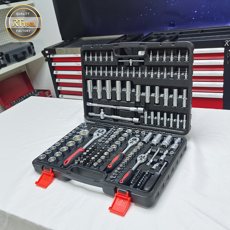 RTTOOL Professional Hand Tools Set Tool Hardware Box Mechanic herramientas