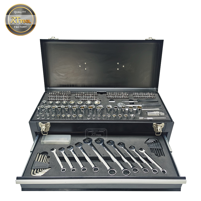 236 PCS Metal Case With Tools Germany Multi-function Hand Tools Set