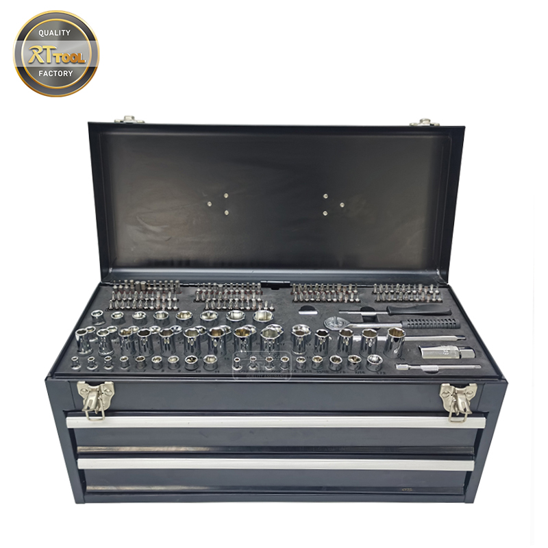 236 PCS Metal Case With Tools Germany Multi-function Hand Tools Set