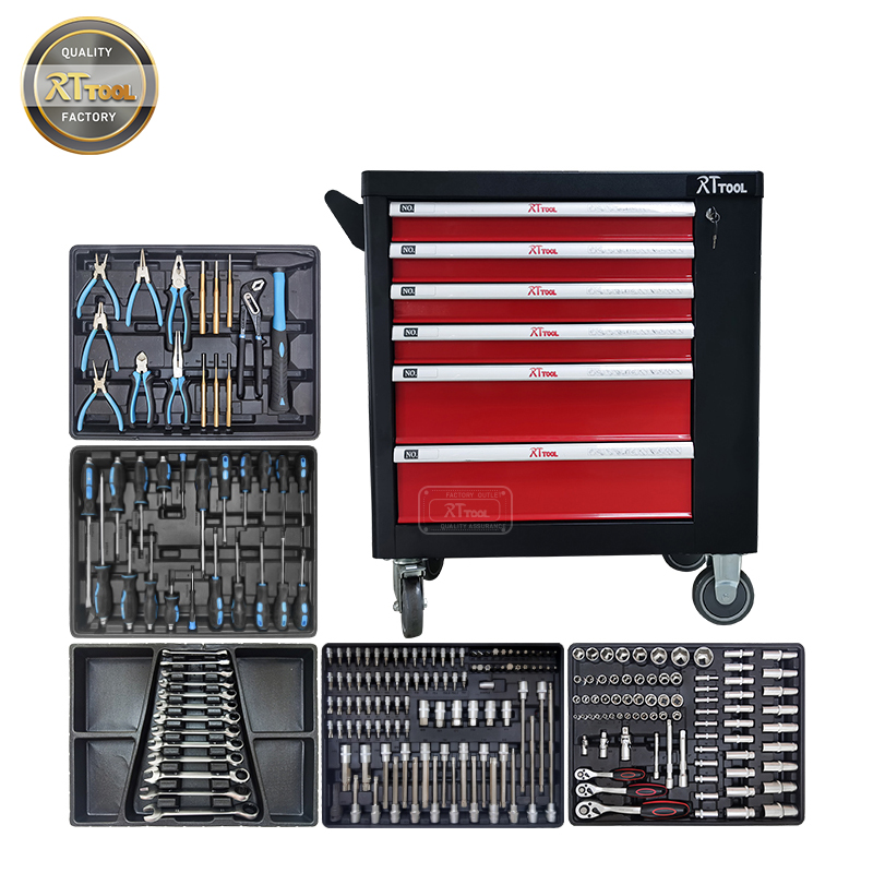 231pcs Workshop garage metal tool cabinet/tool trolley/ tool cart