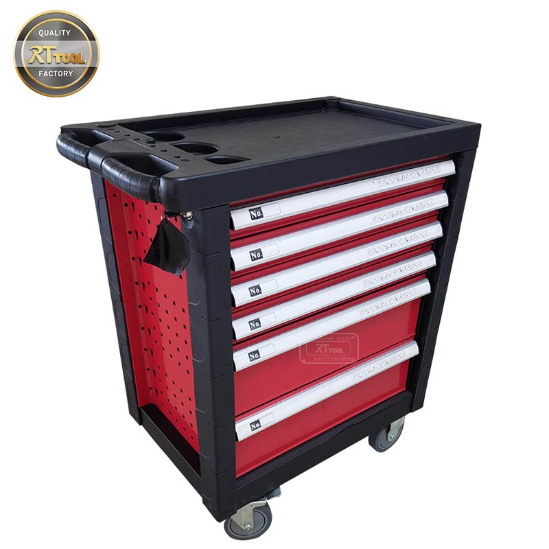 181PCS Professional Tools Cart garage Hand Tools Cart Trolley Cabinet
