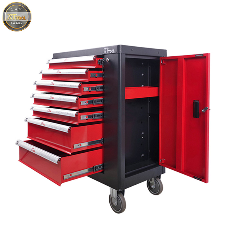 252PCS Heavy Duty Trolley Cabinet With Hand Tool Set