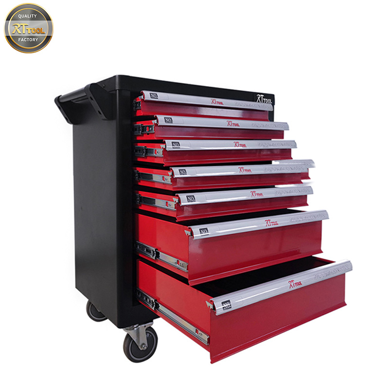 252PCS Heavy Duty Trolley Cabinet With Hand Tool Set