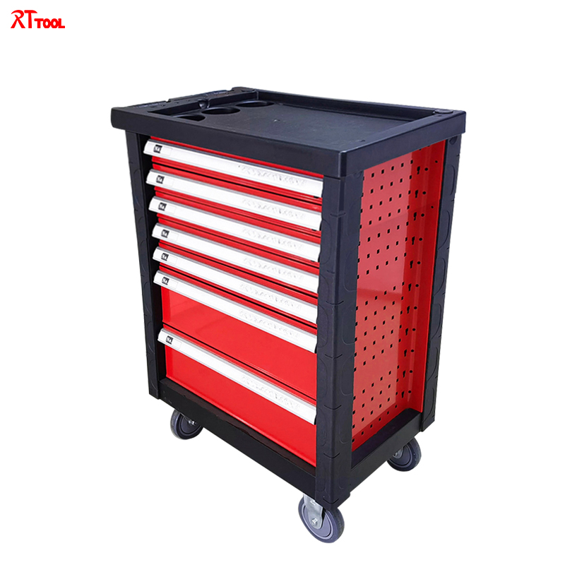 RTTOOL 191A Hot Sale Professional Auto Repair Tool Cabinet Trolley Cabinet With Tools