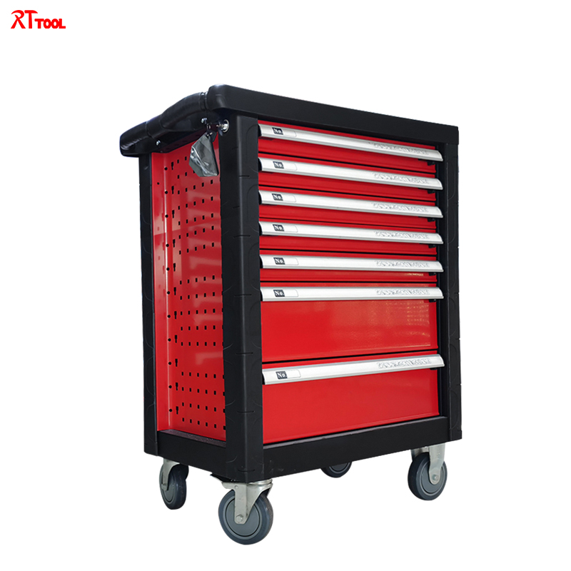 RTTOOL 191A Hot Sale Professional Auto Repair Tool Cabinet Trolley Cabinet With Tools