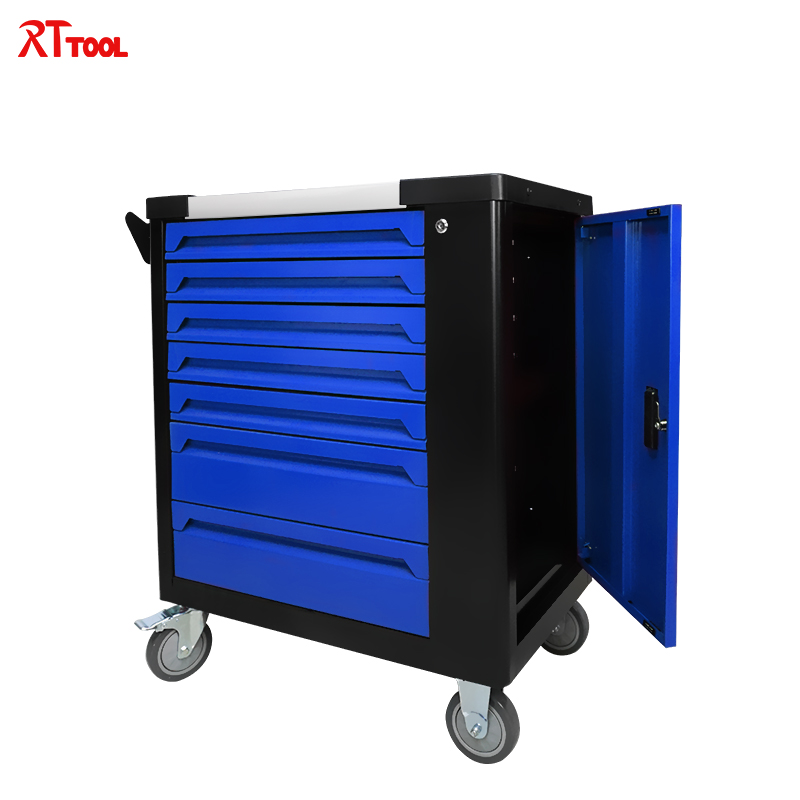 RTTOOL 200A Heavy duty With 7 Drawers Tool Cabinet Garage Storage Workshop Metal Tools