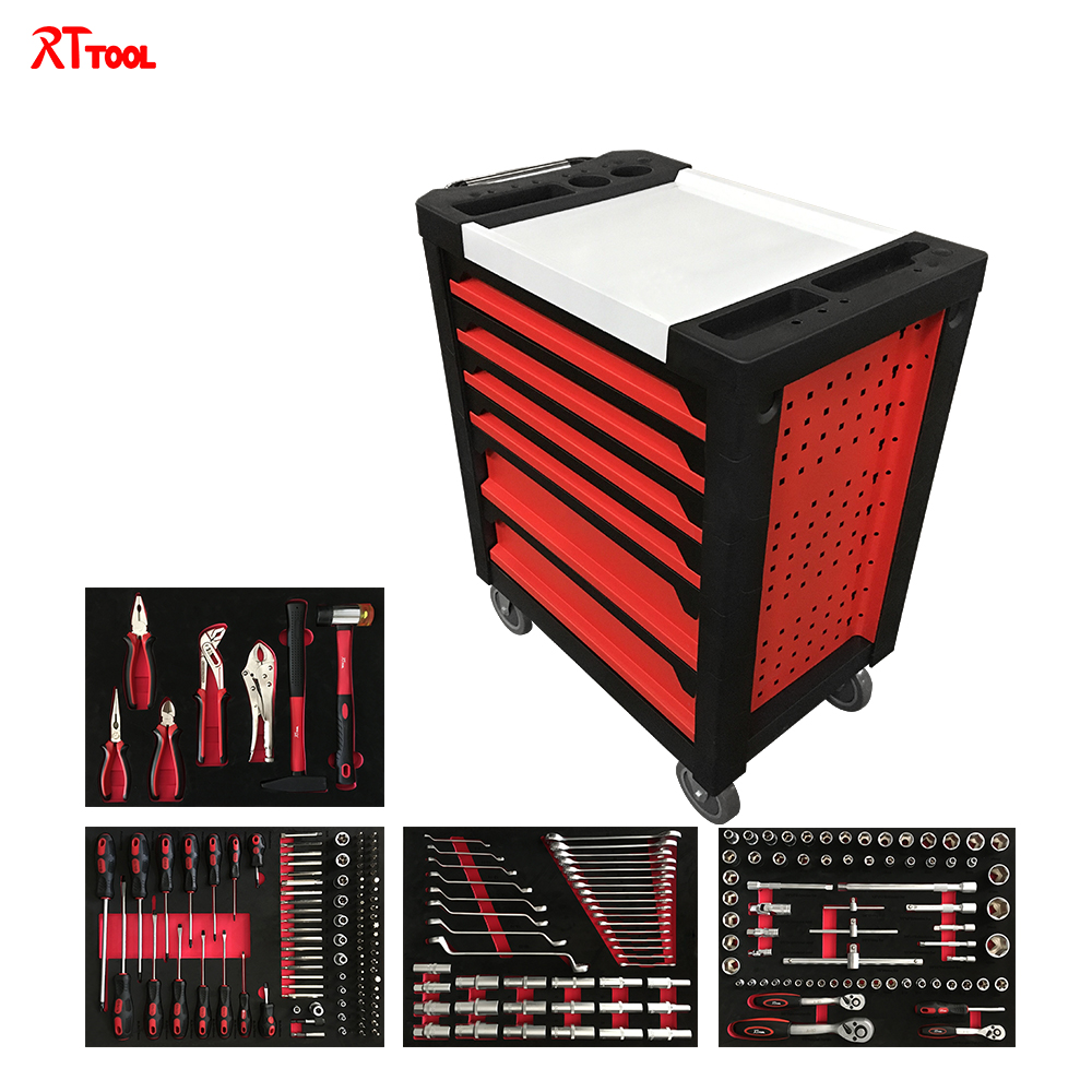 RT TOOL 220A(4D) Workshop Tools With Trolley Tool Cabinet, all range of hand tools with toolcabinet