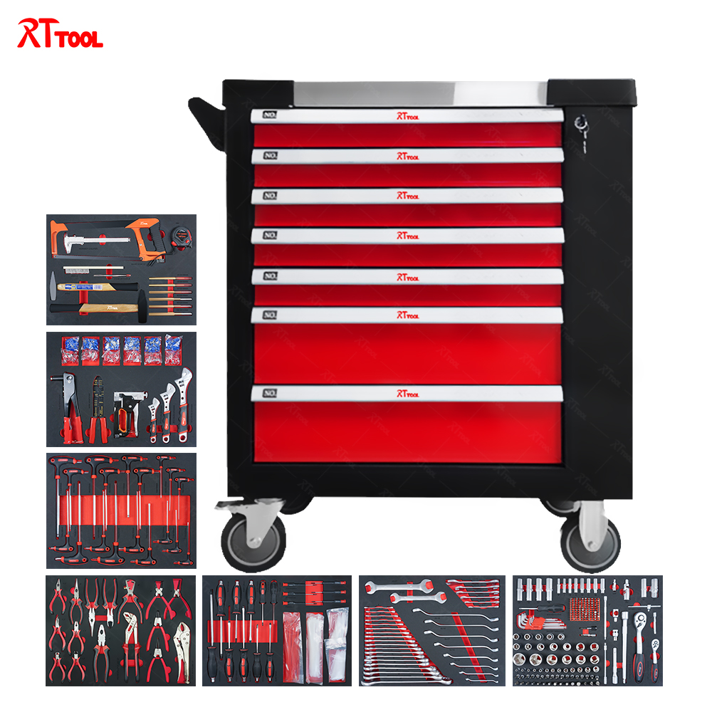 RT TOOL 233A Workshop Trolley Cabinet Metal Tool Cabin Garage Storage