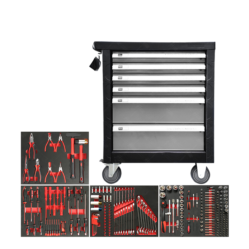 RT TOOL 236A Hot Sale Professional Auto Repair Tool Cabinet Trolley Cabinet With Tools