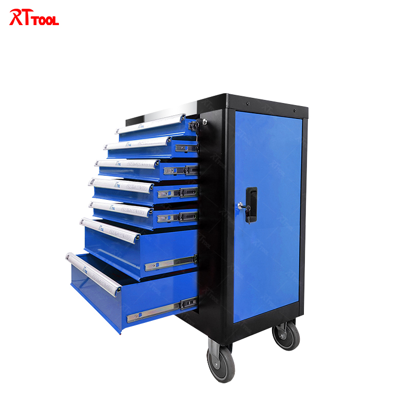 RTTOOL RT244A  Hot Sale Professional Auto Repair Tool Cabinet Trolley Cabinet With Tools