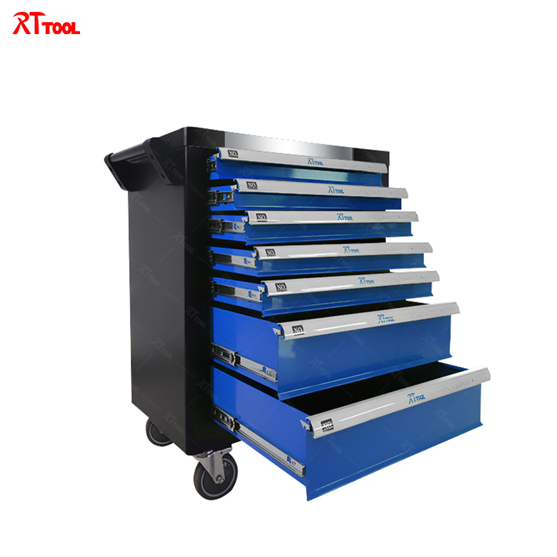 RTTOOL RT244A  Hot Sale Professional Auto Repair Tool Cabinet Trolley Cabinet With Tools