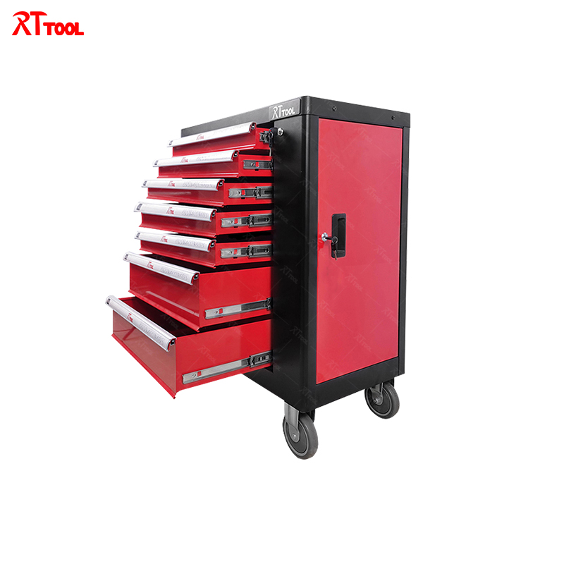 RT TOOL 249A Hot Sale Professional Auto Repair Tool Cabinet Trolley Cabinet With Tools