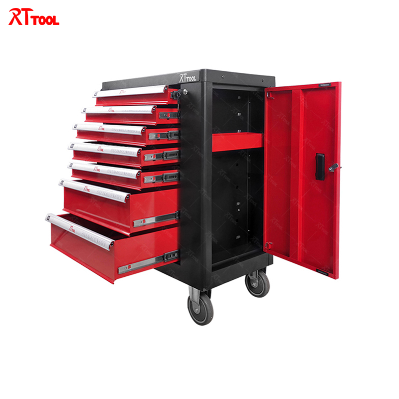 RT TOOL 249A Hot Sale Professional Auto Repair Tool Cabinet Trolley Cabinet With Tools