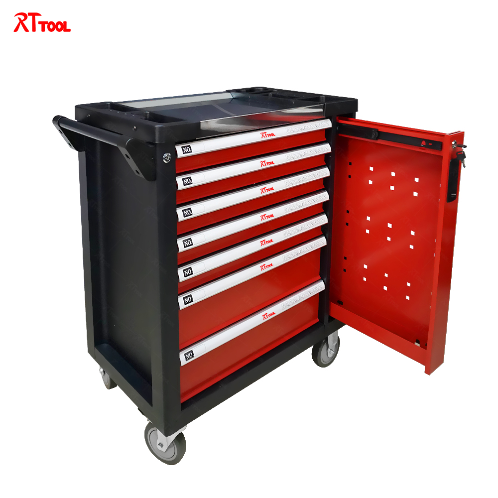 RT TOOL RT250A  Heavy Duty Trolley Cabinet, Car Repairing Tools Trolley Tool Set With Roller Cabinet