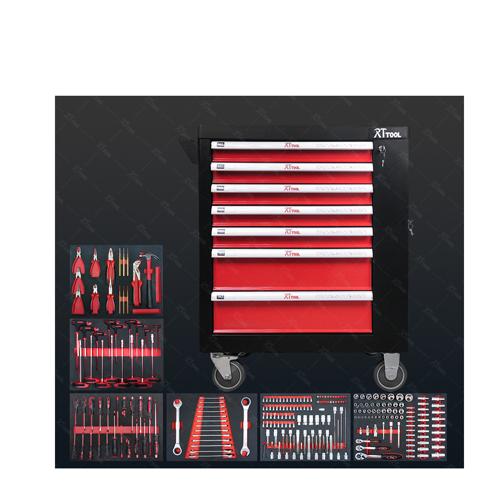 RTTOOL 251A Metal Tool Cabinet Tool Socket Wrench Sets Wholesale DIY