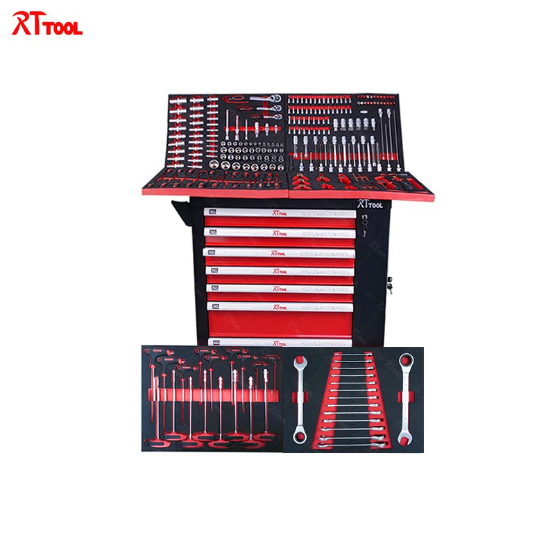 RTTOOL 251A Metal Tool Cabinet Tool Socket Wrench Sets Wholesale DIY