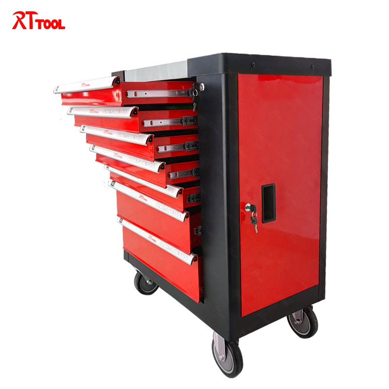 RT TOOL 252A Hot Sale Professional Auto Repair Tool Cabinet Trolley Cabinet With Tools