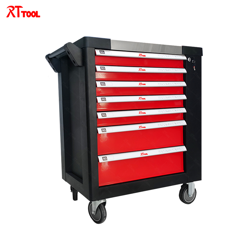 Factory Direct Sale RT285A Super Rolling Metal Tool Trolley Car Repair Garage Hand Tool Storage Cabinet