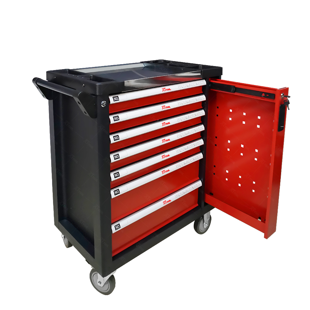 RT TOOL 298A Hot Storage Metal Trolley Cabinet With Hand Tools