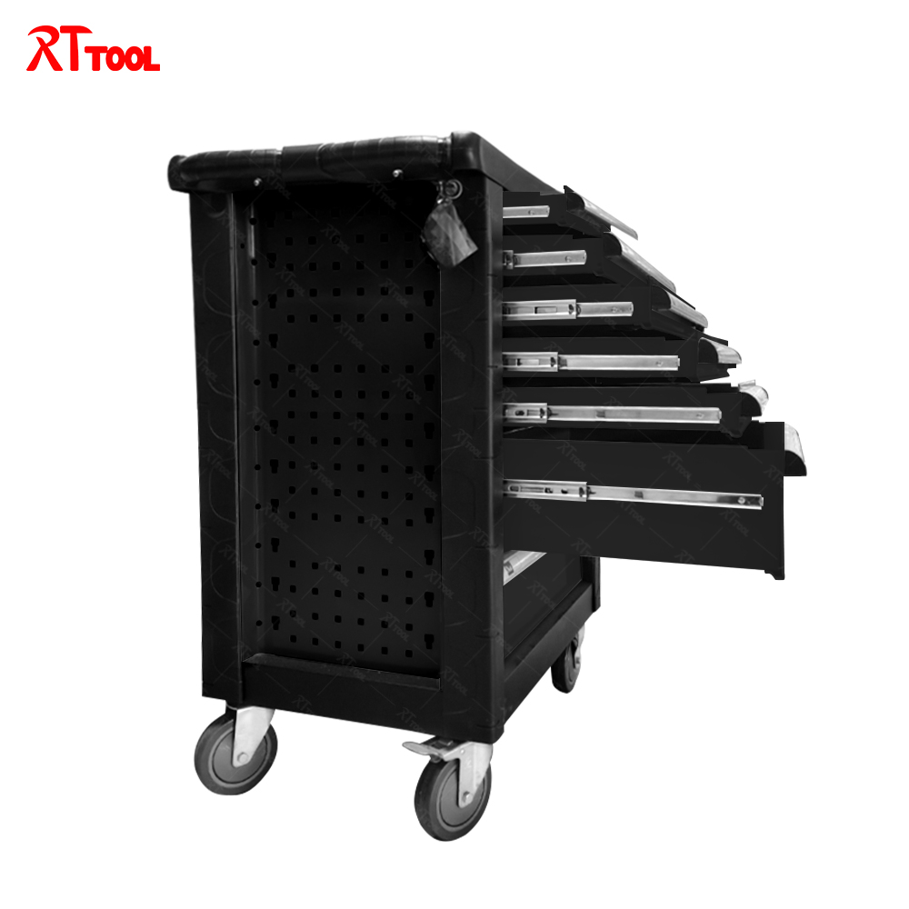 RT TOOL 472A Car Repair Hand Tools, Professional Trolley Cabinet With Tools