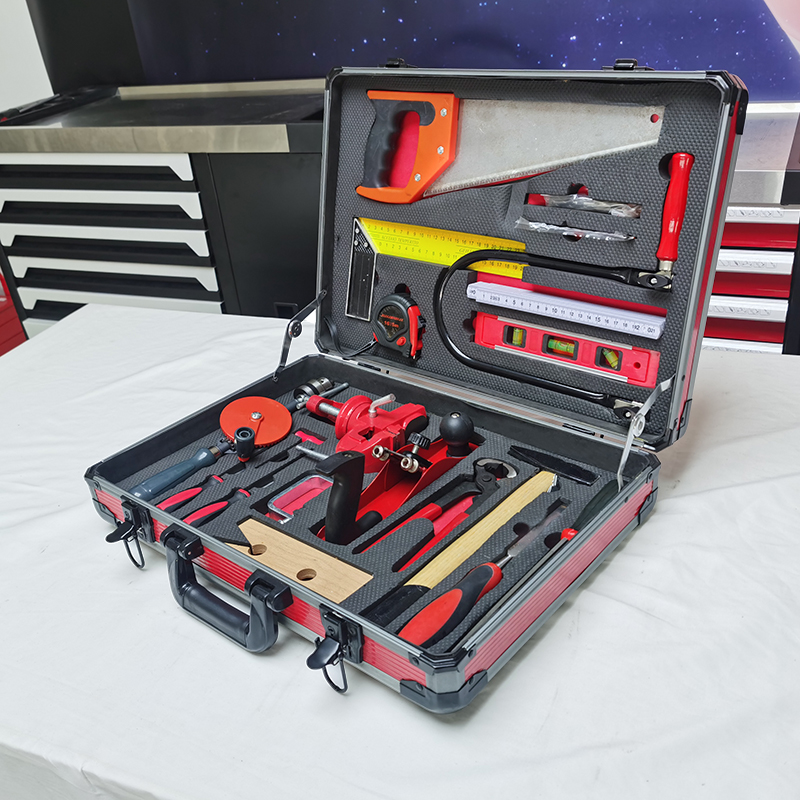 RTTOOL 24PCS Hand Tools Box Package Tool Sets Workshop Repair Kit