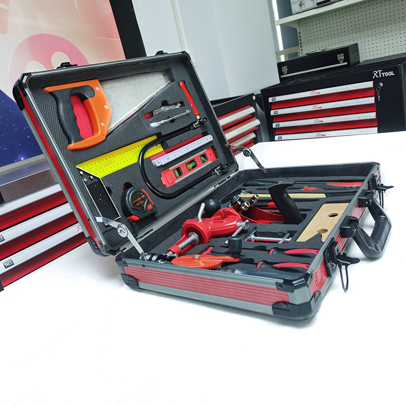 RTTOOL 24PCS Hand Tools Box Package Tool Sets Workshop Repair Kit