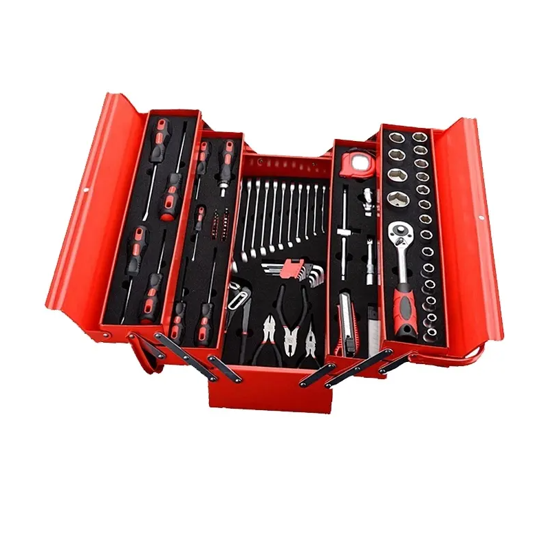 RTTOOL 77pcs Super Auto Hand Car Tool Kit Set Box Repair Kit Mechanic