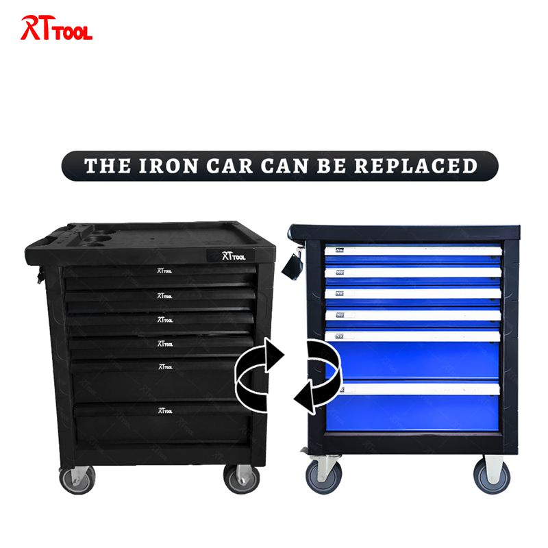 160 pieces Steel Garage Tools Trolley Set Roller Chest Metal Mobile Workshop Heavy Duty Cabinet