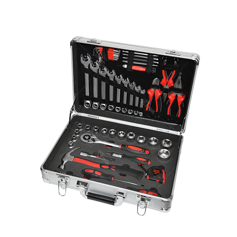 RTTOOL 71pcs aluminum tool kit, workshop tool suitcase