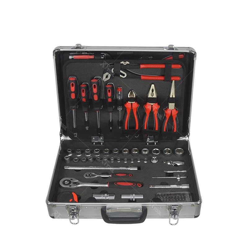 RTTOOL 155pcs Aluminium Tools All Hand Tools Names Set