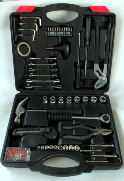 RTTOOL Hot 141PCS All kind of tools with tool set, socket, wrench, pliers, screwdrivers