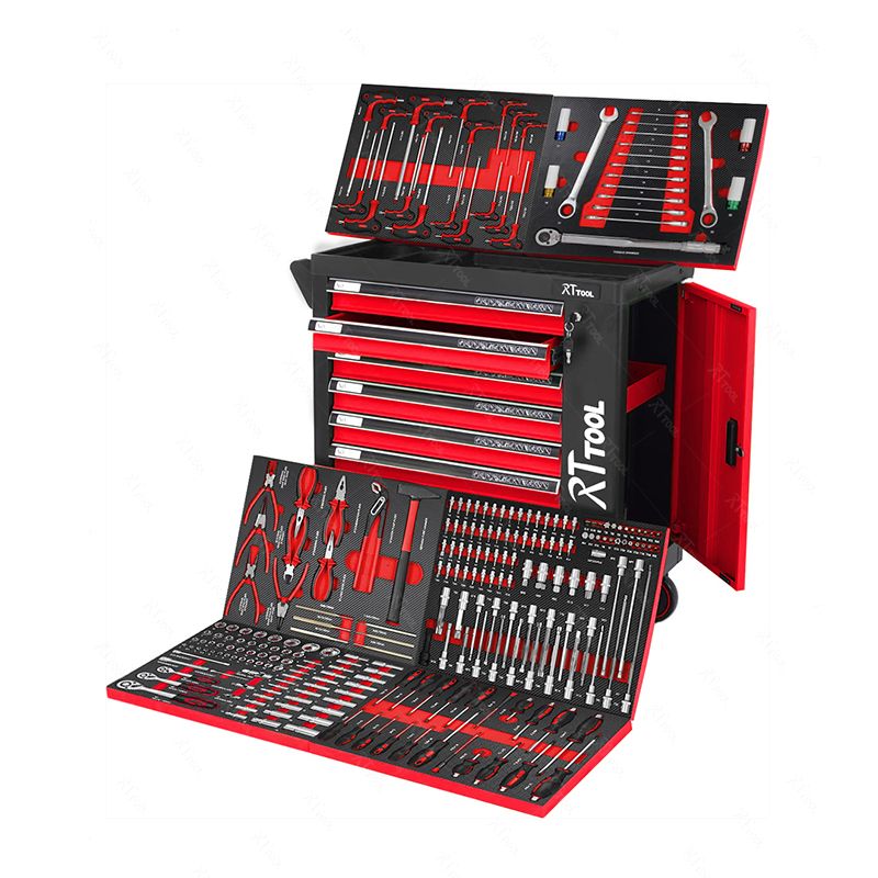 RTTOOL auto repair garage roller cabinet 7-drawer tool cabinet workshop tool storage custom color tool trolley