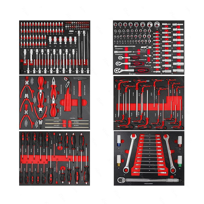 RTTOOL auto repair garage roller cabinet 7-drawer tool cabinet workshop tool storage custom color tool trolley