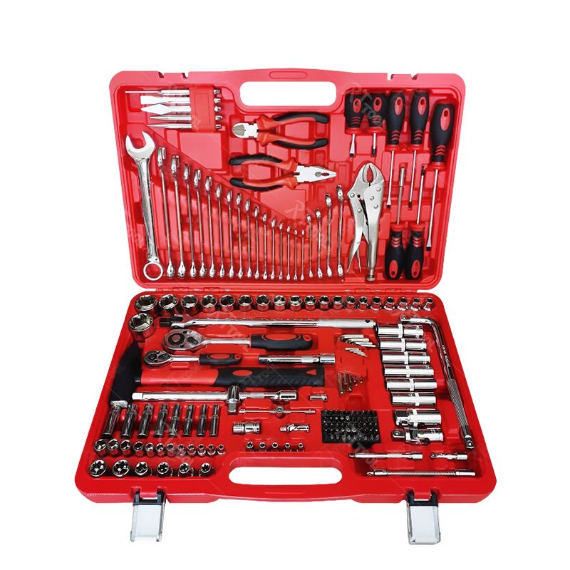 RTTOOL Selling Product Ratchet Wrenches Hand Tools Socket Wrench Spanner Tools Box Set Mechanic Screwdriver Tool Set